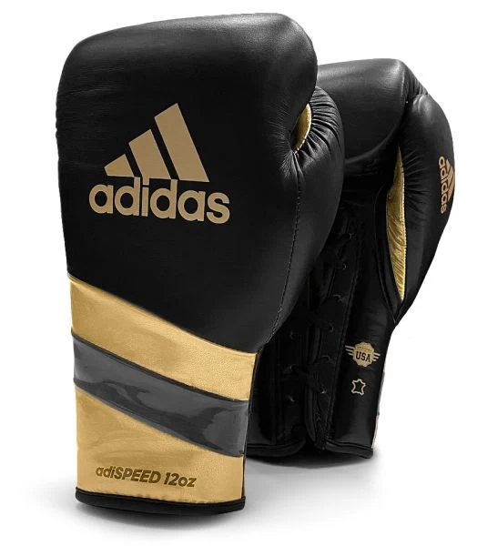 Adidas AdiSpeed Boxing Gloves - Lace - Image 2