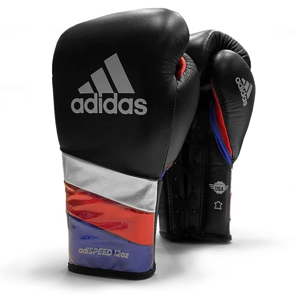 Adidas AdiSpeed Boxing Gloves - Lace - Image 4