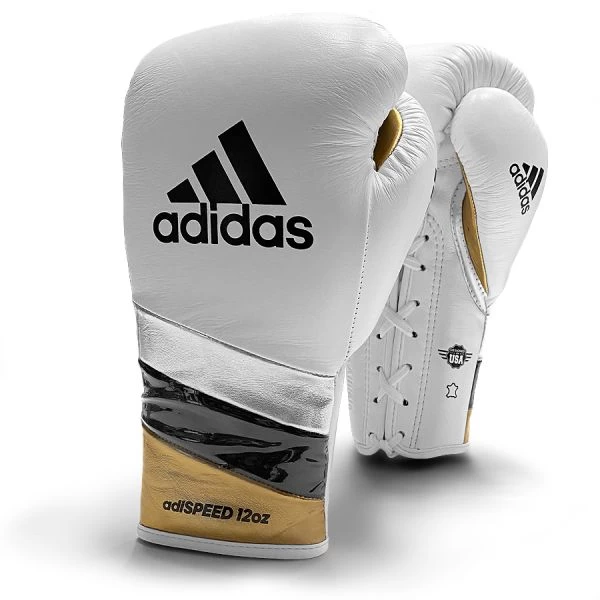 Adidas AdiSpeed Boxing Gloves - Lace - Image 5