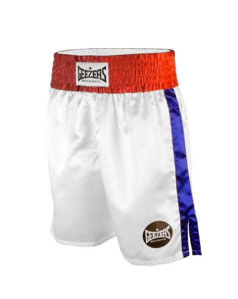 Geezers Satin Fight Shorts - Image 5