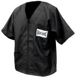 Geezers Satin Cornermans Jacket - Black