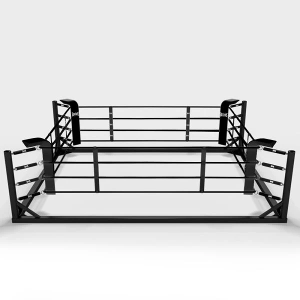 Geezers Club Fixed Floor Mounted Boxing Ring (No Flooring)