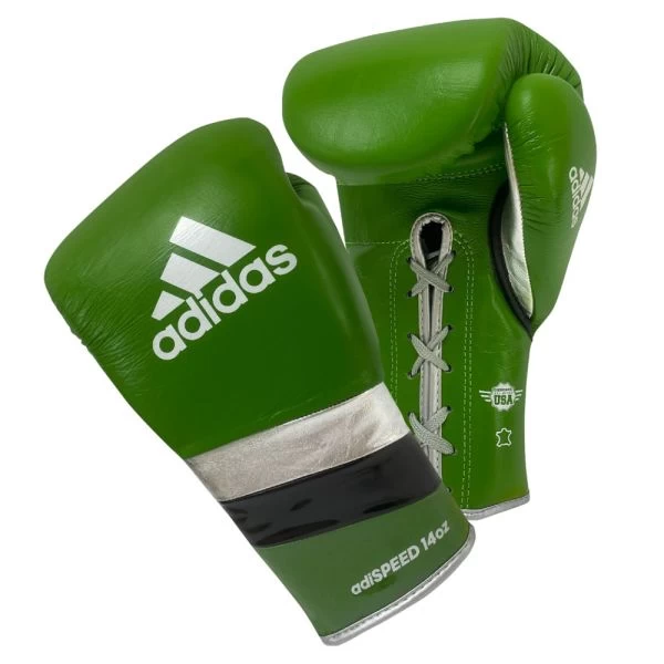 Adidas AdiSpeed Limited Edition Boxing Gloves - Lace - Image 3