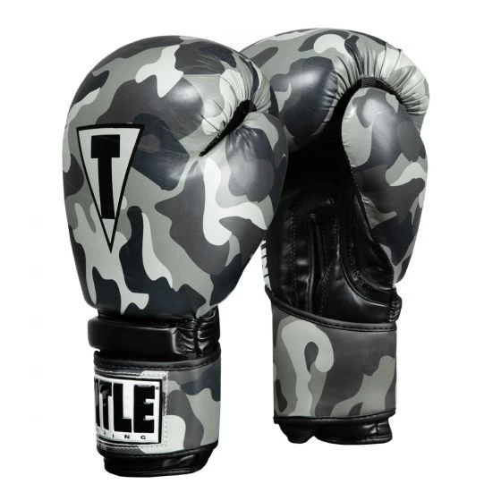 TITLE Boxing Infused Foam Camo Bag Gloves - Image 2