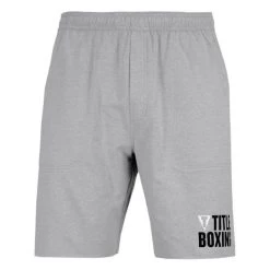 TITLE Cut Off Jogger Shorts - Grey