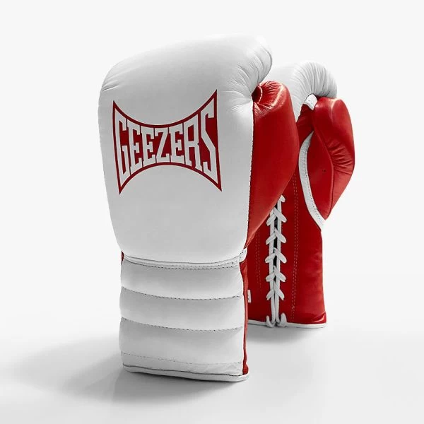 Geezers Hammer Training/Spar Boxing Gloves 2.0 - Lace - Image 2