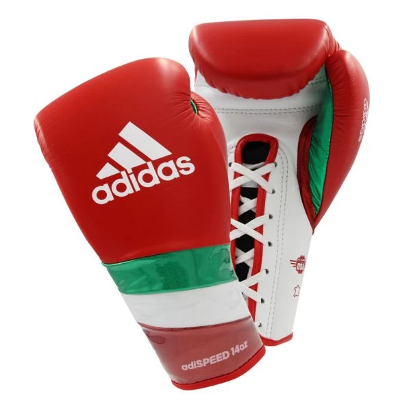 Adidas AdiSpeed Boxing Gloves - Lace - Image 9