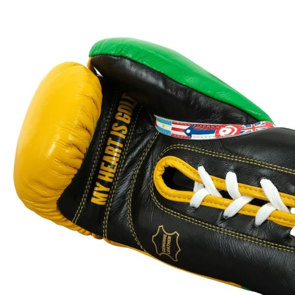 TITLE WBC Jose Sulaiman Leather Fight Gloves - Image 3