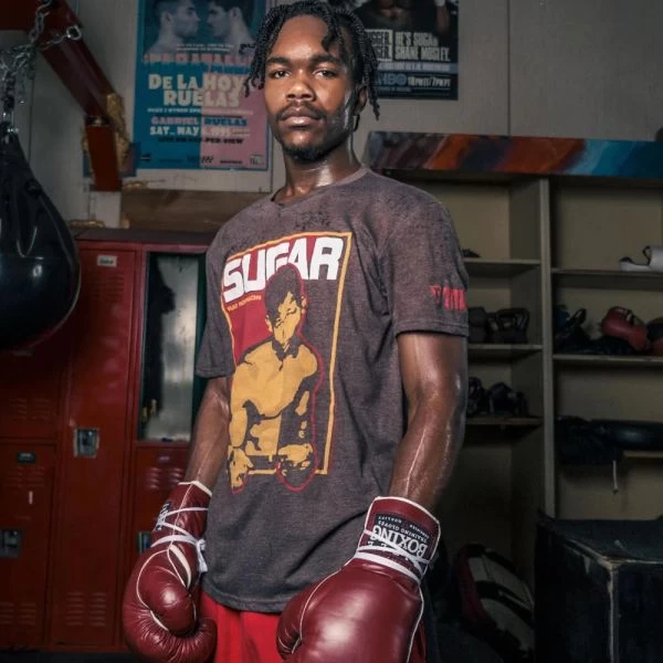 TITLE Boxing Legacy Sugar Ray Robinson T-Shirt - Image 3