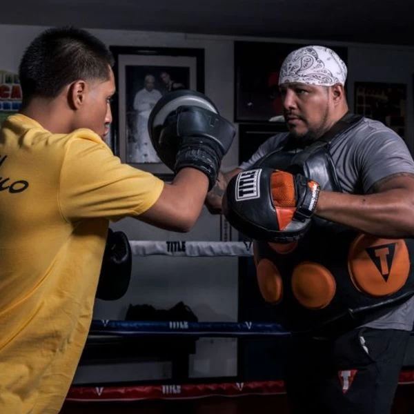 TITLE Ionic Strike Punch Mitts - Image 6