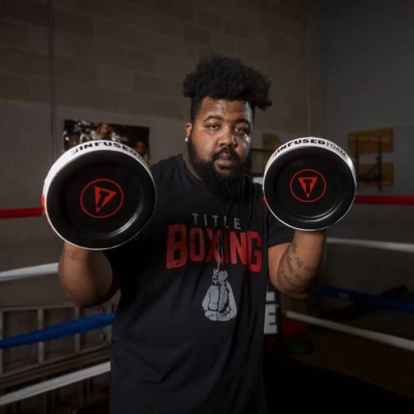 TITLE Boxing Infused Foam Punch Mitts 2.0 - Image 4