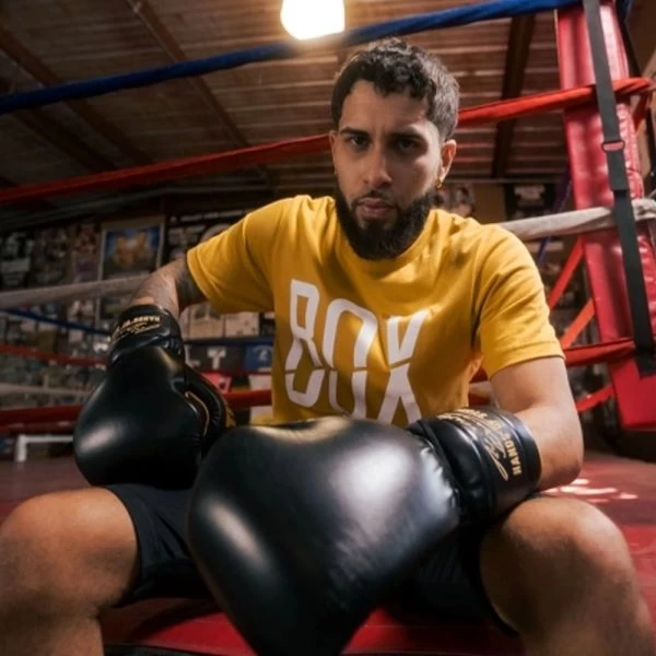 TITLE Boxing Roberto Duran Leather Sparring Gloves - Lace - Image 6