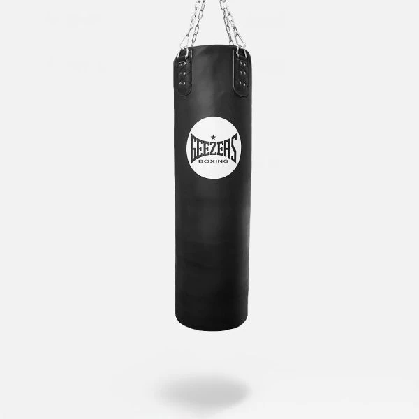 Geezers Elite Pro Traditional Impact Leather Punch Bag - 4ft - Image 2