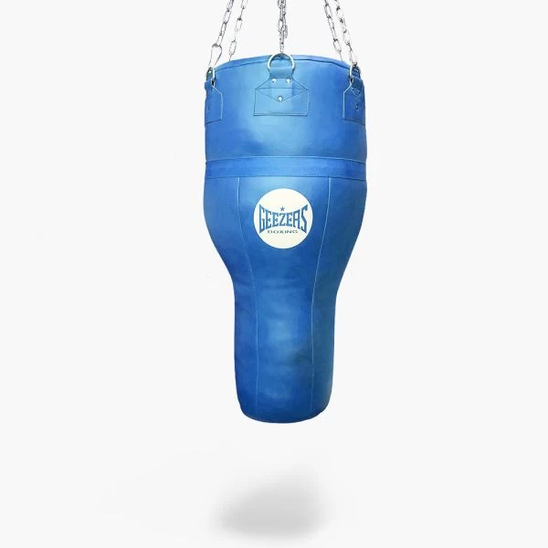 Geezers Elite Pro Impact Leather Angle Punch Bag - Image 2