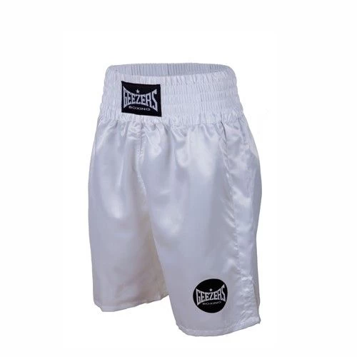 Geezers Satin Fight Shorts - Image 4