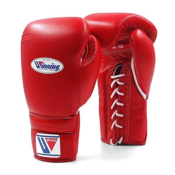 Winning MS Training Lace Boxing Gloves - Image 3